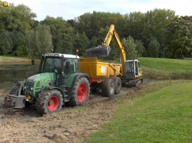 Tractor + kipper fendt 412+ vgm